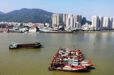 Outer harbour, Macao
