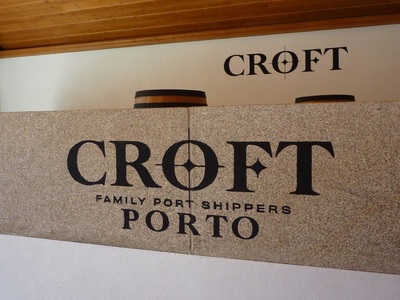 Croft Port, river Douro, Porugal