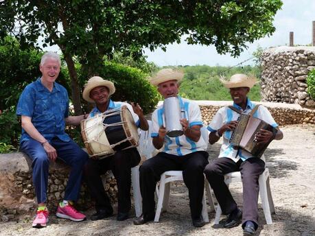 President Clinton at Casa de Campo, Dominican Republic