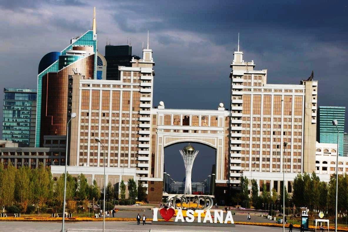 Astana, now re-named Nur Sultan