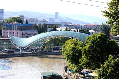 Peace Bridge, Tbilisi
