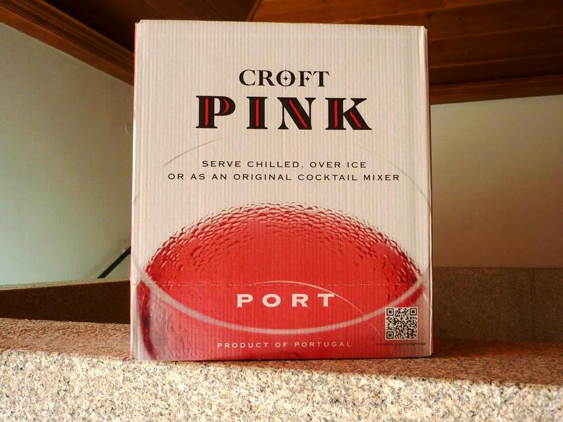 Croft pink Port, river Douro, Portugal